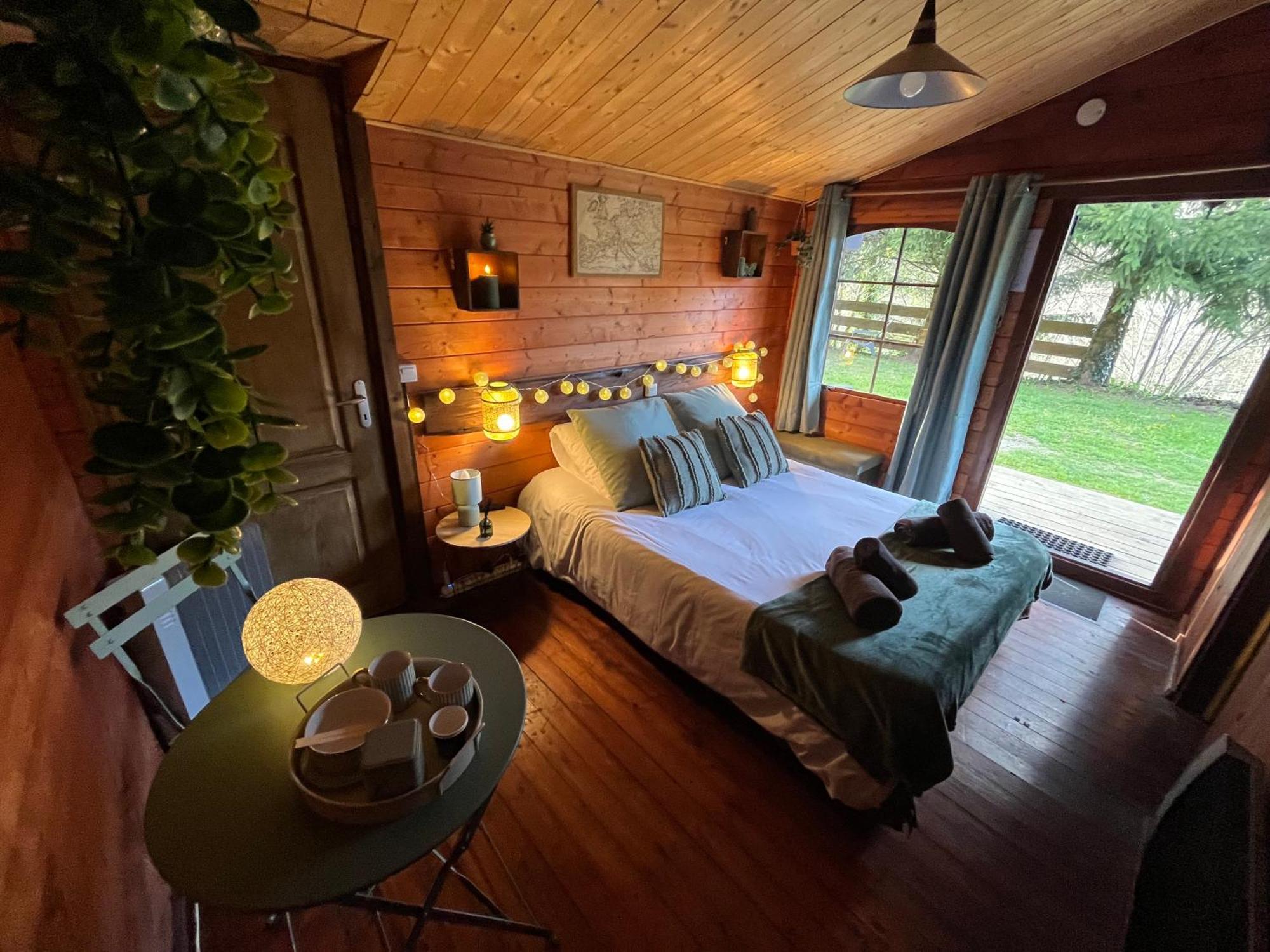 "Le Maloya" Chalets Independants -Chambre Balneo - Relais Motards ลากูน ภายนอก รูปภาพ