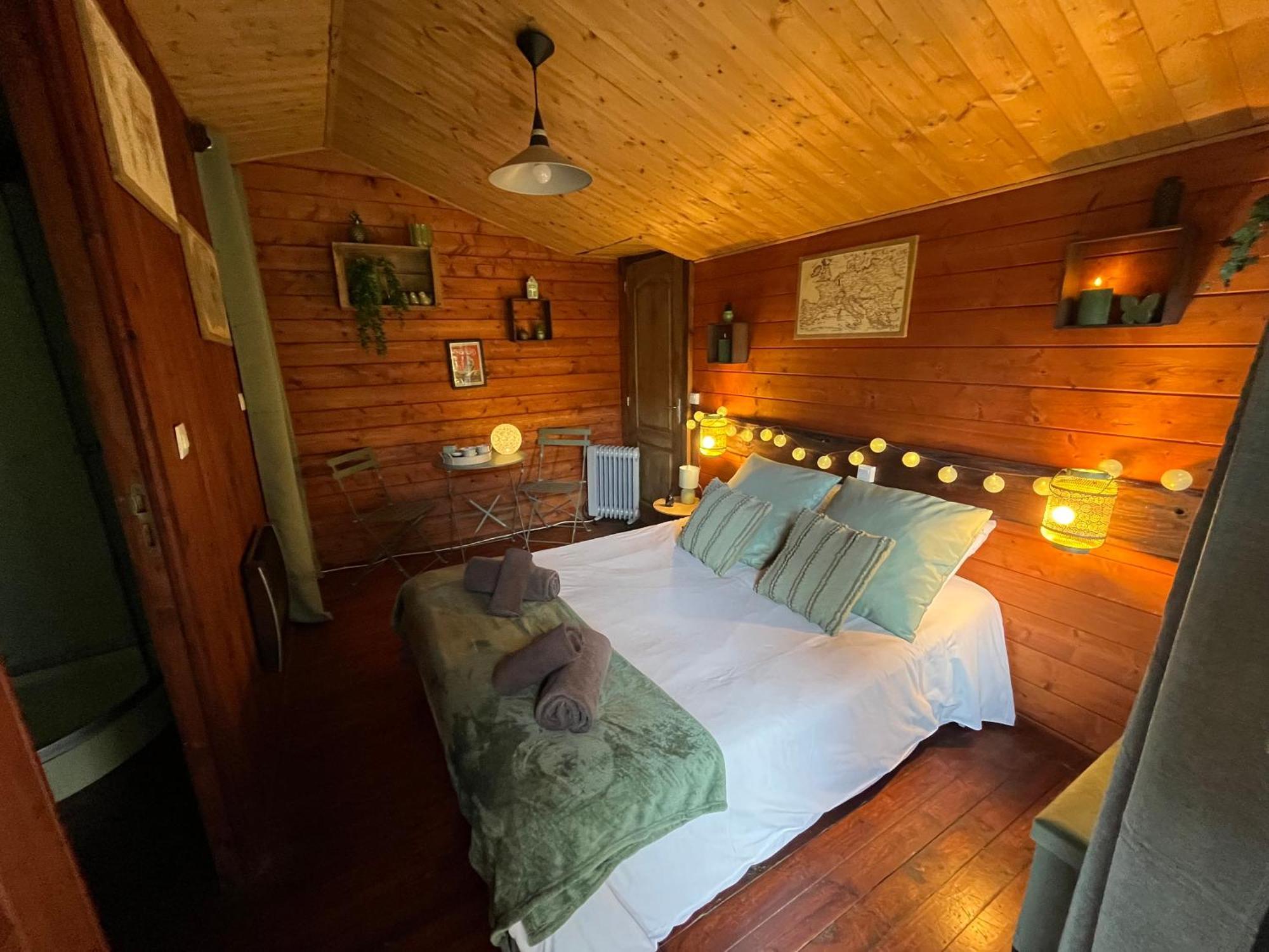 "Le Maloya" Chalets Independants -Chambre Balneo - Relais Motards ลากูน ภายนอก รูปภาพ