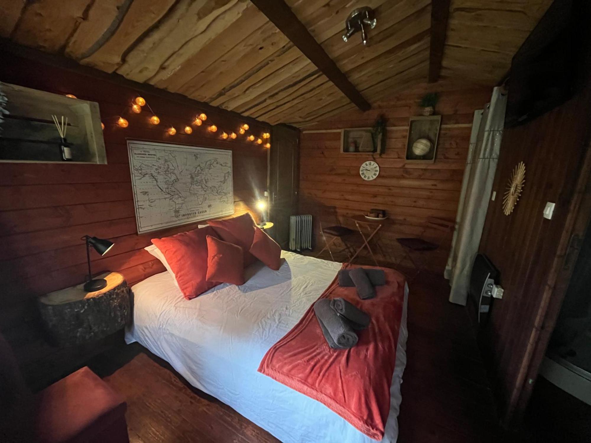 "Le Maloya" Chalets Independants -Chambre Balneo - Relais Motards ลากูน ภายนอก รูปภาพ