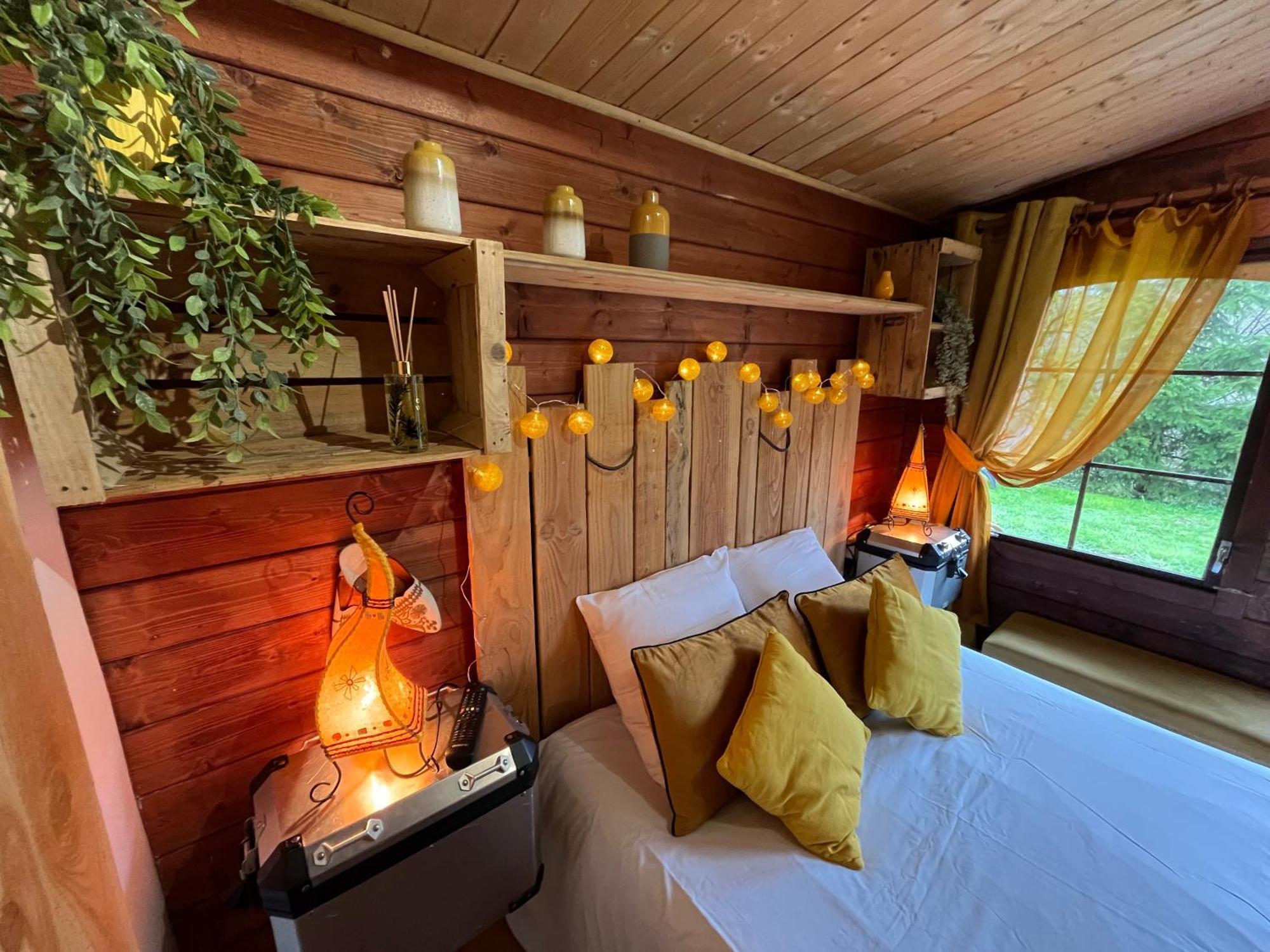 "Le Maloya" Chalets Independants -Chambre Balneo - Relais Motards ลากูน ภายนอก รูปภาพ